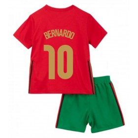 Koszulka Portugalia Bernardo Silva 10 Dziecięca Główna Mistrzostwa Europy 2020 - Koszulki Piłkarskie